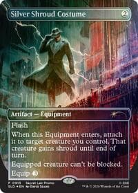 Silver Shroud Costume - Secret Lair Drop Series - Magic: The Gathering card