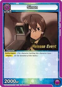 Sinon (026) - UEX06BT: Sword Art Online Vol.2 Release Event Cards - Union Arena card