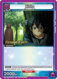 Kirito (047) - UEX06BT: Sword Art Online Vol.2 Release Event Cards - Union Arena card