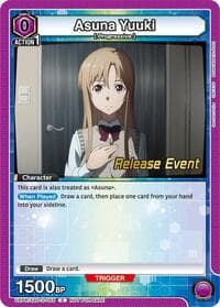 Asuna Yuuki - UEX06BT: Sword Art Online Vol.2 Release Event Cards - Union Arena card