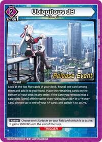 Ubiquitous dB - UEX06BT: Sword Art Online Vol.2 Release Event Cards - Union Arena card