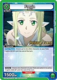 Freyja - UEX06BT: Sword Art Online Vol.2 Release Event Cards - Union Arena card