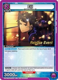 Eiji - UEX06BT: Sword Art Online Vol.2 Release Event Cards - Union Arena card