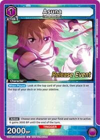 Asuna (040) - UEX06BT: Sword Art Online Vol.2 Release Event Cards - Union Arena card