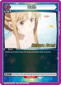 Bath - UEX06BT: Sword Art Online Vol.2 Release Event Cards - Union Arena card