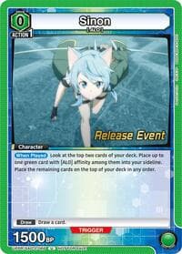 Sinon (066) - UEX06BT: Sword Art Online Vol.2 Release Event Cards - Union Arena card
