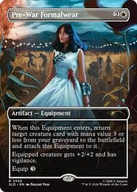 Pre-War Formalwear - Secret Lair Drop Series - Magic: The Gathering card