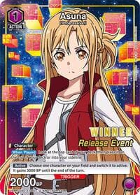 Asuna (Release Event Winner) - UEX06BT: Sword Art Online Vol.2 Release Event Cards - Union Arena card