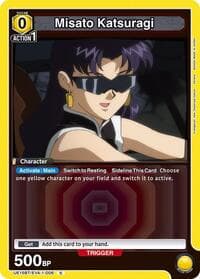 Misato Katsuragi (006) (Box Topper Foil) - UE15BT: Evangelion: New Theatrical Edition - Union Arena card