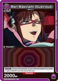 Mari Makinami Illustrious (054) (Box Topper Foil) - UE15BT: Evangelion: New Theatrical Edition - Union Arena card