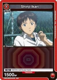Shinji Ikari (073) (Box Topper Foil) - UE15BT: Evangelion: New Theatrical Edition - Union Arena card