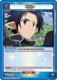Kirito (021) (Box Topper Foil) - UEX06BT: Sword Art Online Vol.2 - Union Arena card