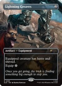 Lightning Greaves (2465) - Secret Lair Drop Series - Magic: The Gathering card