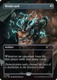 Mindcrank (2456) - Secret Lair Drop Series - Magic: The Gathering card