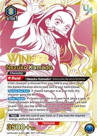 Nezuko Kamado (021) (Winner) - Union Arena Promotion Cards - Union Arena card