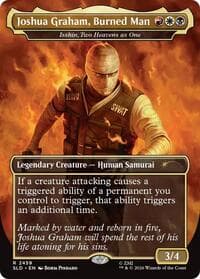 Joshua Graham, Burned Man - Isshin, Two Heavens as One - Secret Lair Drop Series - Magic: The Gathering card