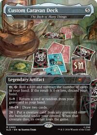 Custom Caravan Deck - The Deck of Many Things - Secret Lair Drop Series - Magic: The Gathering card