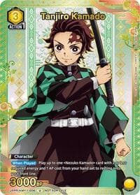 Tanjiro Kamado (006) (Gold) - Union Arena Promotion Cards - Union Arena card