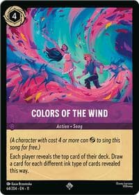 Colors of the Wind - Winterspell - Disney Lorcana card