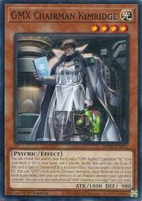 GMX Chairman Kimridge - Burst Protocol - YuGiOh card