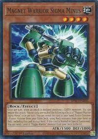 Magnet Warrior Sigma Minus - Burst Protocol - YuGiOh card