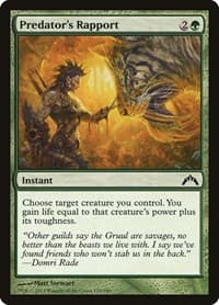 Predator's Rapport - Gatecrash - Magic: The Gathering card