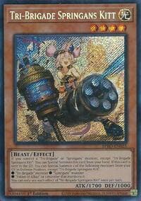 Tri-Brigade Springans Kitt - Burst Protocol - YuGiOh card