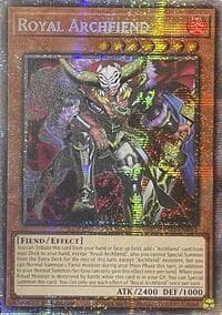 Royal Archfiend (Starlight Rare) - Burst Protocol - YuGiOh card