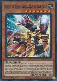 Conduction Warrior Linear Magnum Plus Minus - Burst Protocol - YuGiOh card