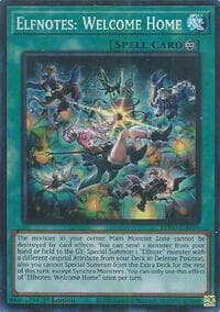 Elfnotes: Welcome Home - Burst Protocol - YuGiOh card