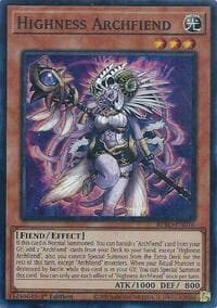 Highness Archfiend - Burst Protocol - YuGiOh card