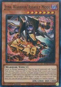 Junk Warrior/Assault Mode - Burst Protocol - YuGiOh card
