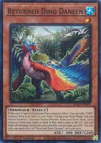Returned Dino Daneen - Burst Protocol - YuGiOh card
