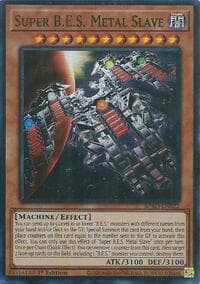 Super B.E.S. Metal Slave - Burst Protocol - YuGiOh card