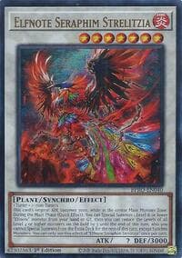 Elfnote Seraphim Strelitzia - Burst Protocol - YuGiOh card