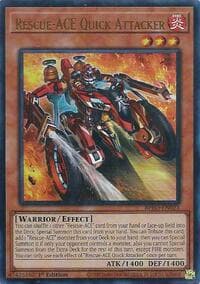 Rescue-ACE Quick Attacker - Burst Protocol - YuGiOh card