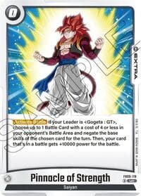 Pinnacle of Strength - Dual Evolution - Dragon Ball Super: Fusion World card