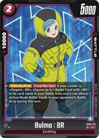 Bulma : BR - Dual Evolution - Dragon Ball Super: Fusion World card
