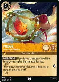 Pudge - Controls the Weather - Winterspell - Disney Lorcana card