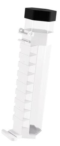 GameGenic Game Castle Tube Holder - White - GameGenic Playmat Storage - Playmats card