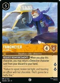 Fangmeyer - Icy Officer - Winterspell - Disney Lorcana card