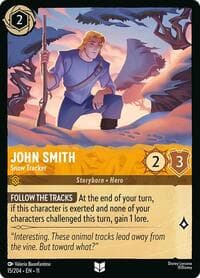 John Smith - Snow Tracker - Winterspell - Disney Lorcana card