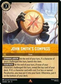 John Smith's Compass - Winterspell - Disney Lorcana card
