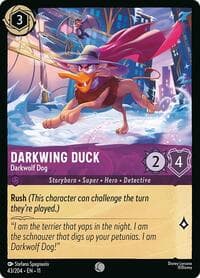 Darkwing Duck - Darkwolf Dog - Winterspell - Disney Lorcana card