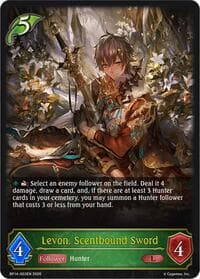 Levon, Scentbound Sword - BP14: Banquet of Dreams - Shadowverse: Evolve card