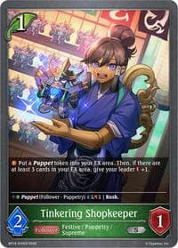 Tinkering Shopkeeper - BP14: Banquet of Dreams - Shadowverse: Evolve card