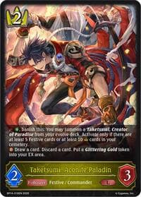 Taketsumi, Aconite Paladin - BP14: Banquet of Dreams - Shadowverse: Evolve card