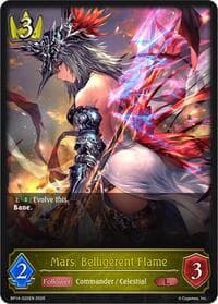 Mars, Belligerent Flame - BP14: Banquet of Dreams - Shadowverse: Evolve card