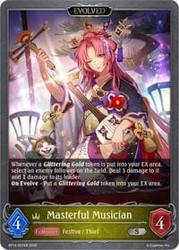 Masterful Musician (Evolved) - BP14: Banquet of Dreams - Shadowverse: Evolve card