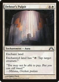 Debtor's Pulpit - Gatecrash - Magic: The Gathering card
